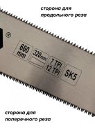 Лот: 25350830. Фото: 3. Ножовка по дереву. Строительство и ремонт