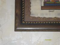Лот: 5869440. Фото: 2. Картина в Итальянском багете Папирус... Картины, панно