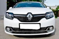 Лот: 9671327. Фото: 2. Рено Логан Накладки на передние... Автохимия, масла, тюнинг