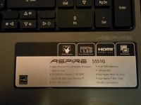 Лот: 5085271. Фото: 3. Ноутбук Acer Aspire 5551G. Компьютеры, оргтехника, канцтовары