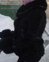 Лот: 3614713. Фото: 3. Полушубок из козлика. Одежда, обувь, галантерея