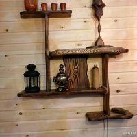 Лот: 13537862. Фото: 2. Полка под старину. Хранение вещей
