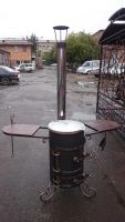 Лот: 6573755. Фото: 5. Печь под казан с двумя боковыми...