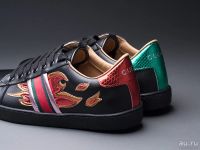 Лот: 12694097. Фото: 6. Кроссовки Gucci Ace Embroidered...