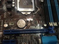 Лот: 13423512. Фото: 2. Материнская плата LGA1155 ASUS... Комплектующие