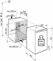 Лот: 20318541. Фото: 5. Встраиваемая морозильная камера...
