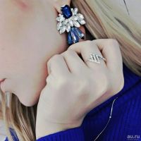 Лот: 13129496. Фото: 2. Серьги. Новые. Ювелирные изделия, бижутерия, часы