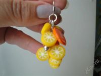 Лот: 460841. Фото: 3. Изделия из полимерной глины серьги... Красноярск