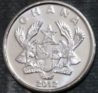 Лот: 14675642. Фото: 2. Экзотика с рубля (20138) Гана. Монеты