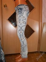 Лот: 927665. Фото: 2. новые джинсы с вышевкой примерно... Женская одежда
