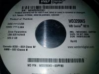 Лот: 4091653. Фото: 2. 3"5 HDD под списание. WD3200KS-00PFB0. Комплектующие