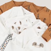 Лот: 24792543. Фото: 2. Комплект из пяти боди с LaRedoute. Одежда и аксессуары