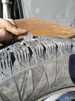 Лот: 13600452. Фото: 3. Зимняя шина cordiant на диске... Авто, мото, водный транспорт