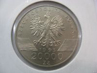 Лот: 12670493. Фото: 5. Польша, 20000 злотых 1993 года...