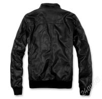 Лот: 526378. Фото: 3. Кожаная Черная Мужская Куртка... Одежда, обувь, галантерея