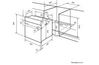 Лот: 23652782. Фото: 6. Электрический духовой шкаф LEX...