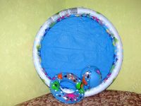 Лот: 388144. Фото: 3. Надувной бассейн + круг + мяч. Красноярск