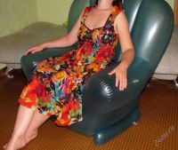 Лот: 144476. Фото: 2. Кресло надувное комфортное за... Мебель