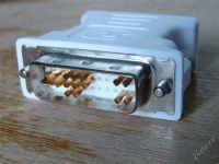 Лот: 2871989. Фото: 2. DVI-VGA переходник (Gigabyte). Комплектующие