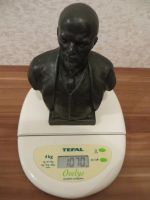 Лот: 12885514. Фото: 7. Бюст Ленин. 17,5 см.