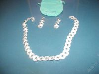 Лот: 1784467. Фото: 2. серьги и колье Tiffany-реплика. Ювелирные изделия, бижутерия, часы