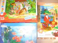 Лот: 10723754. Фото: 2. макси пазлы для малышей красочные... Игрушки