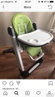 Лот: 13269244. Фото: 5. Стульчик для кормления Peg Perego...