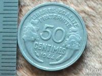 Лот: 8589340. Фото: 2. Монета 50 сантим Франция 1944... Монеты