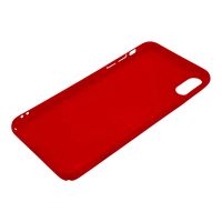 Лот: 25116753. Фото: 3. Чехол iPhone XS Max пластик (красный... Смартфоны, связь, навигация