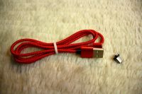 Лот: 17162191. Фото: 5. USB кабель магнитный Type C красный...