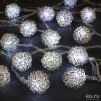 Лот: 16971080. Фото: 2. Гирлянда "Нить" с насадками “Шарик... Новый год!