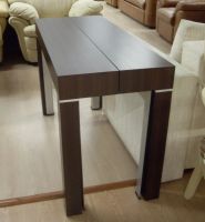 Лот: 8051534. Фото: 2. Стол раздвижной (120х50 в сложенном... Кухонная мебель
