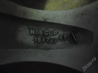 Лот: 362486. Фото: 3. Литьё с резиной 16" 4х100 NKB... Авто, мото, водный транспорт