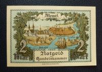 Лот: 24864755. Фото: 2. Германия Мемель (Клайпеда) 2 марки... Банкноты