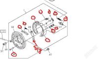 Лот: 154854. Фото: 2. комплект колодок ручного тормоза... Автозапчасти