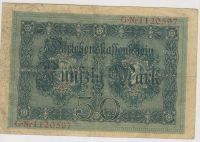Лот: 11384634. Фото: 2. Германия 50 марок 1914г. Банкноты