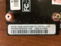 Лот: 12143556. Фото: 2. Palit GeForce GT520 1gb DDR3 64bit... Комплектующие