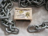 Лот: 25552760. Фото: 2. цепь оцинк 5миллиметров 11метров... Инструмент и расходные