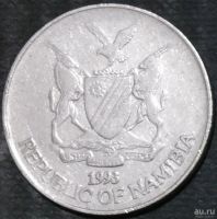 Лот: 13773813. Фото: 2. Экзотика с рубля (18393) Намибия. Монеты