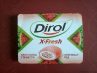Лот: 4949298. Фото: 2. Dirol Х-Fresh Жевательная резинка... Продукты