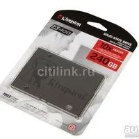 Лот: 12092443. Фото: 2. SSD диск Kingston A400 SA400S37... Комплектующие