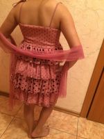 Лот: 6186901. Фото: 2. Платье нарядное с полантином. Одежда и аксессуары