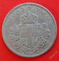 Лот: 1579335. Фото: 2. (№501/LS) 20 чентезимо 1919 (Италия... Монеты