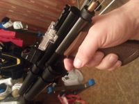 Лот: 4262087. Фото: 2. Пистолет PCP Crosman 1377 Крюгер... Военно-спортивные игры