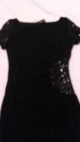 Лот: 11051459. Фото: 2. Платье черное с пайетками. Женская одежда