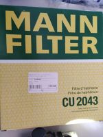 Лот: 20073520. Фото: 2. Салонный фильтр Mann cu2043. Автозапчасти