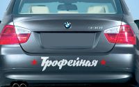 Лот: 3932843. Фото: 2. Наклейка виниловая к Дню Победы... Автохимия, масла, тюнинг