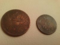 Лот: 10004908. Фото: 2. 1 и 2 копейки 1858 г Набор. Монеты