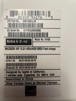 Лот: 17112121. Фото: 6. Apple MacBook Air 2014 A1466 13...