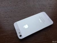 Лот: 8800392. Фото: 2. iPhone 5 белый 16 ГБ идеальное... Смартфоны, связь, навигация